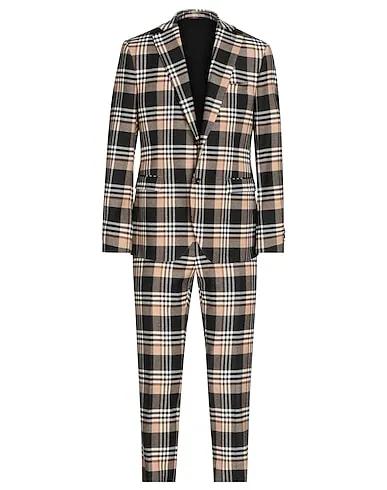Beige Flannel Suits
