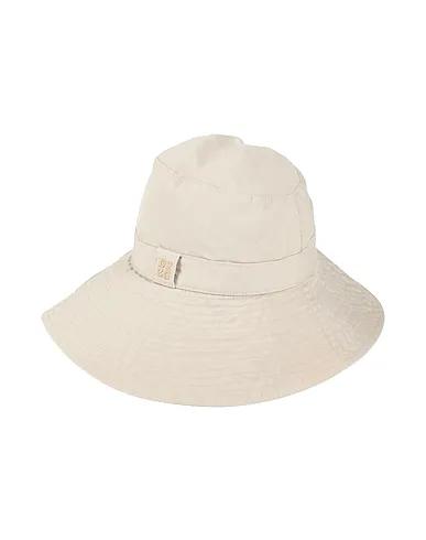 Beige Gabardine Hat