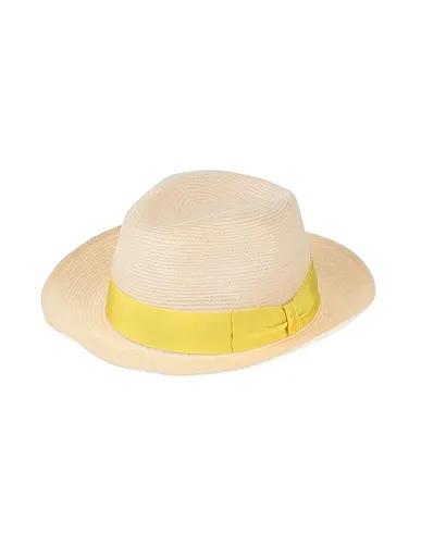 Beige Grosgrain Hat