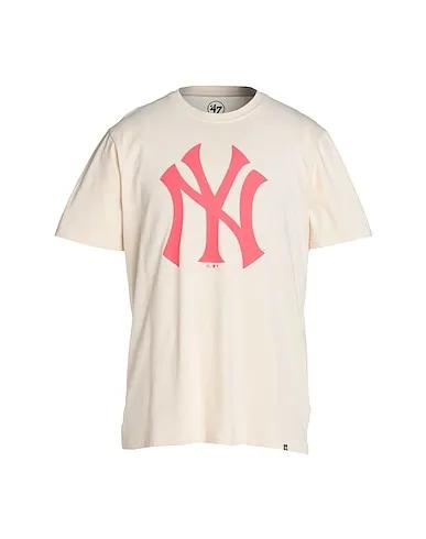 Beige Jersey '47 T-shirt m.c. Imprint Echo New York Yankees
