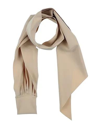 Beige Jersey Scarves and foulards