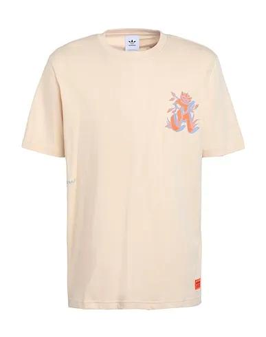 Beige Jersey T-shirt Graphics Glide T-Shirt