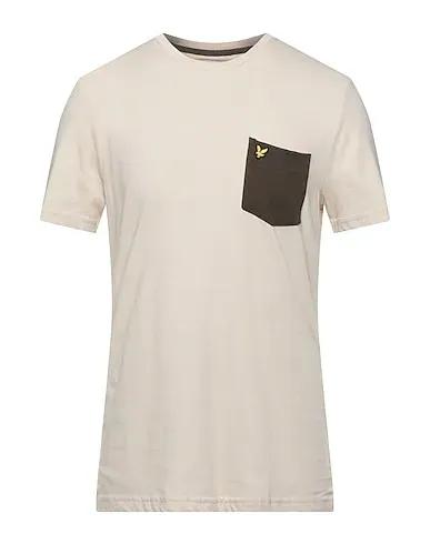 Beige Jersey T-shirt