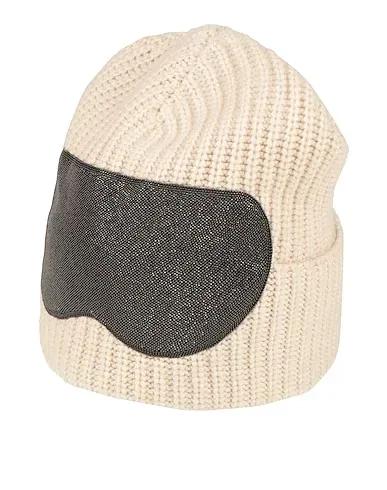 Beige Knitted Hat