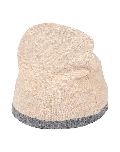Beige Knitted Hat