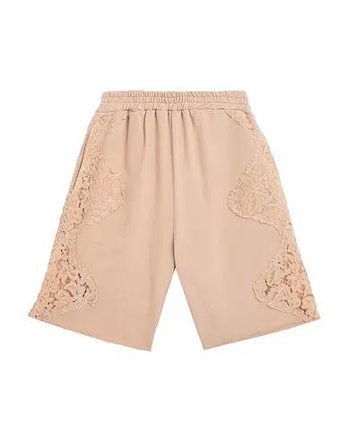 Beige Lace Shorts & Bermuda