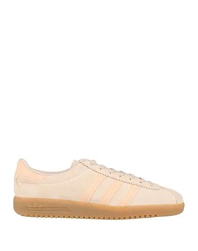 Beige Leather Sneakers BERMUDA SHOES