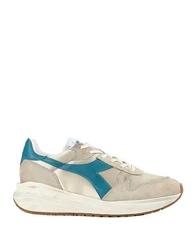 Beige Leather Sneakers EQUIPE H DIRTY STONE WASH EVO
