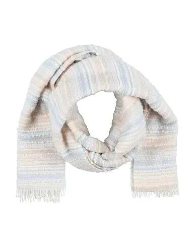 Beige Plain weave Scarves and foulards