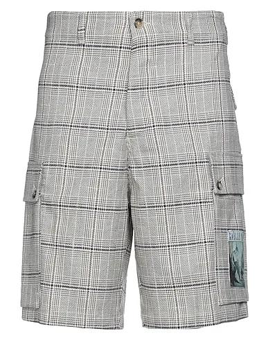 Beige Plain weave Shorts & Bermuda