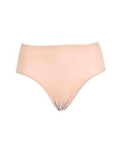 Beige Synthetic fabric Brief