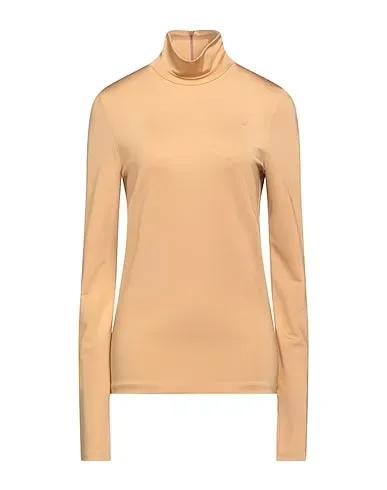 Beige Synthetic fabric T-shirt
