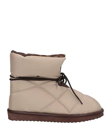 Beige Techno fabric Ankle boot