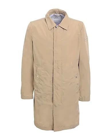 Beige Techno fabric Full-length jacket CITY CARCOAT 
