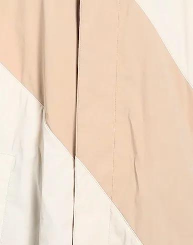 Beige Techno fabric Full-length jacket