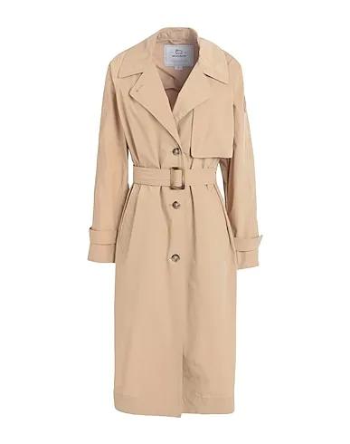 Beige Techno fabric Full-length jacket SUMMER TRENCH 
