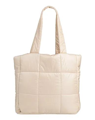 Beige Techno fabric Shoulder bag