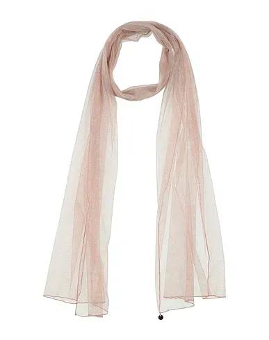 Beige Tulle Scarves and foulards