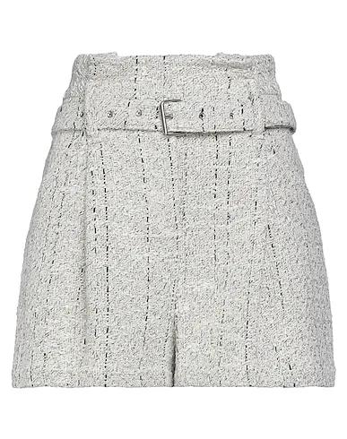 Beige Tweed Shorts & Bermuda