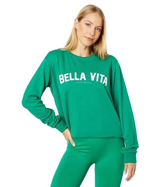 Bella Vita Crop Sweatshirt