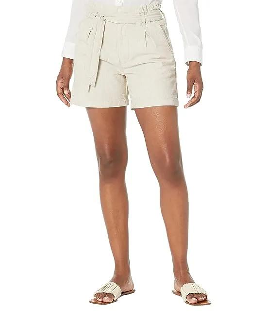 Belted Pleat Shorts