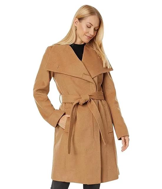 Belted Wool Wrap M125868Q74