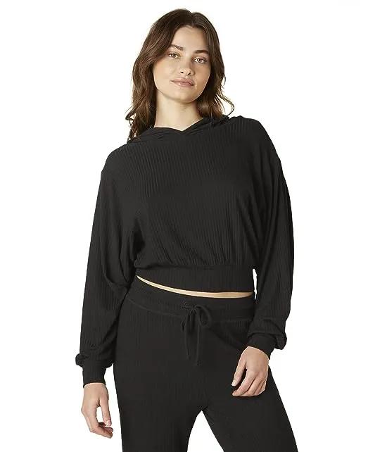 Beyond Yoga Luxeknit So Chic Cropped Hoodie