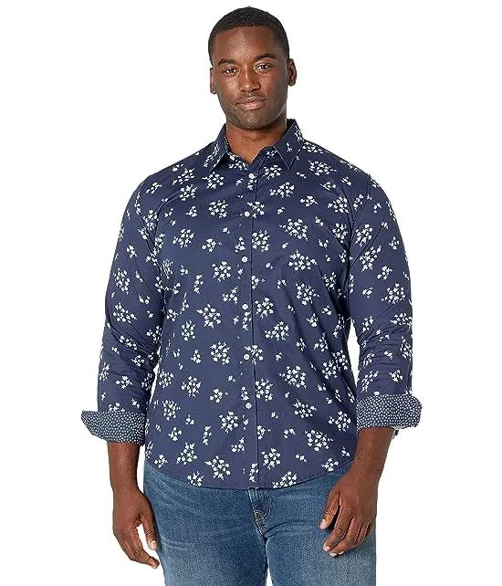 Big & Tall Anson Stretch Floral Shirt