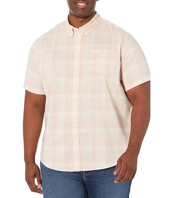 Big & Tall Classic Fit Short Sleeve Signature Comfort Flex Shirt