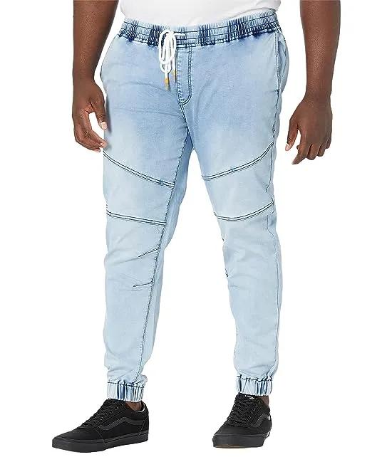 Big & Tall Colt Knitted Panel Cuff Jeans
