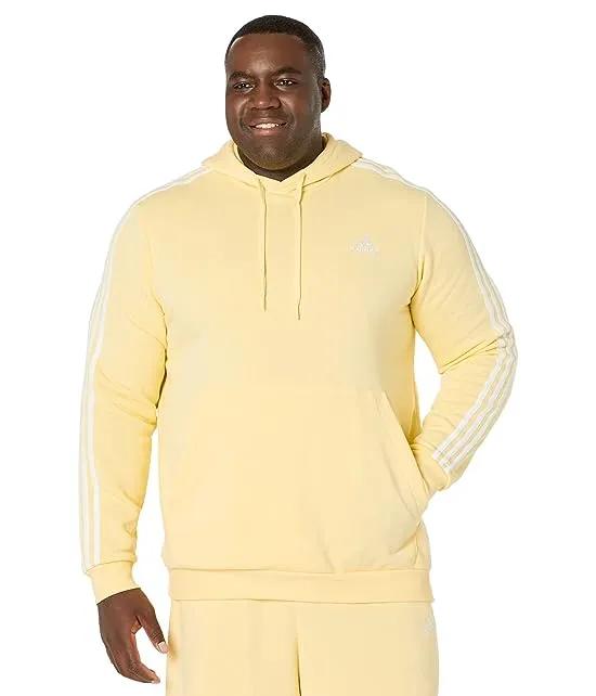 Big & Tall Essentials Fleece 3-Stripes Pullover Hoodie