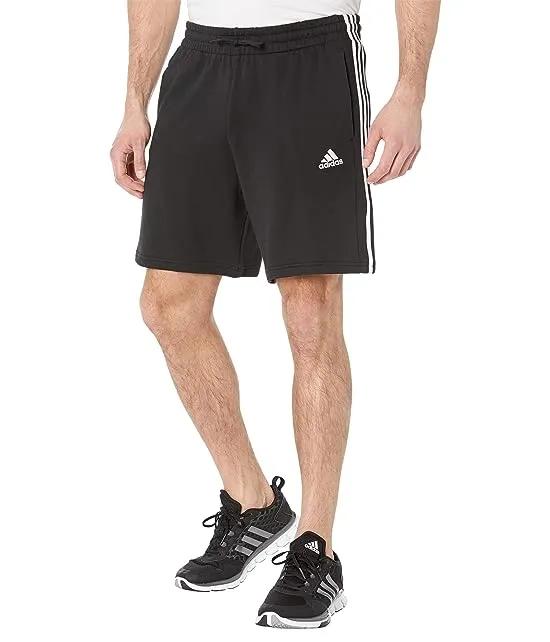 Big & Tall Essentials French Terry 3-Stripes Shorts