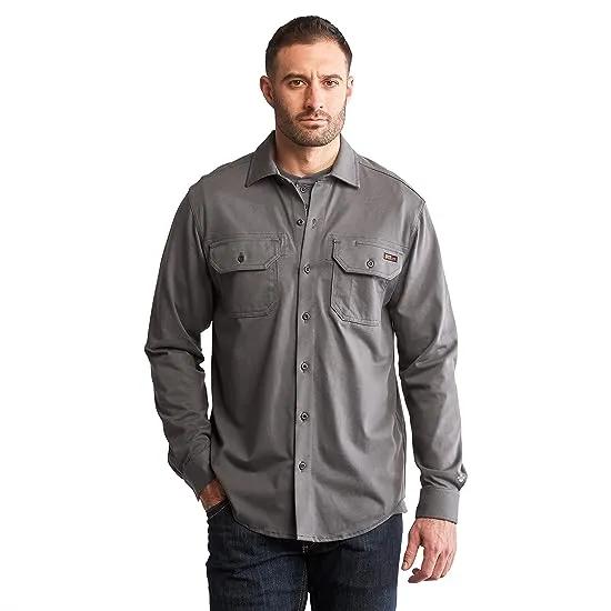 Big & Tall FR Cotton Core Button Front Shirt