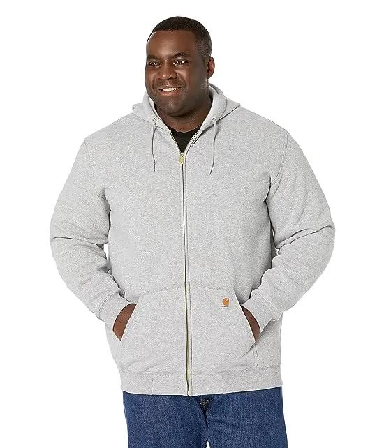 Big & Tall Midweight Hooded Zip Front Sweatshirt