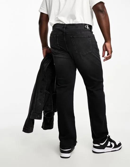Big & Tall regular jeans in black