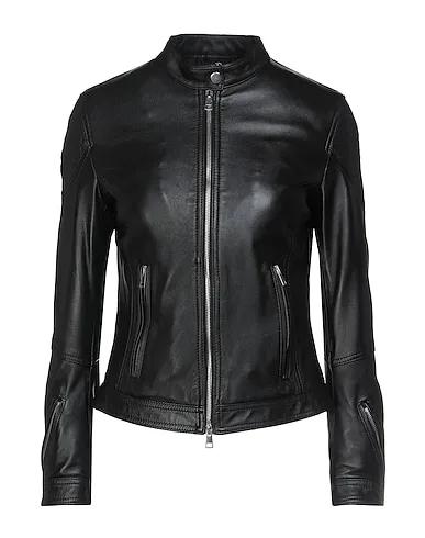Black Baize Biker jacket