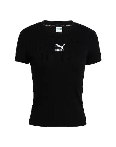Black Basic T-shirt 535689-01		Classics Ribbed Slim Tee
