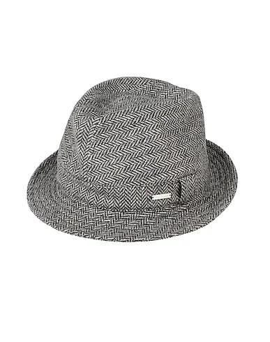 Black Boiled wool Hat