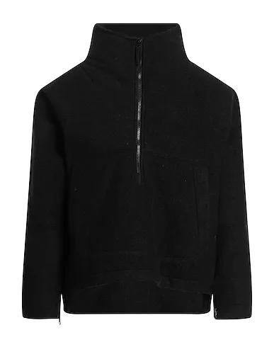 Black Boiled wool Jacket