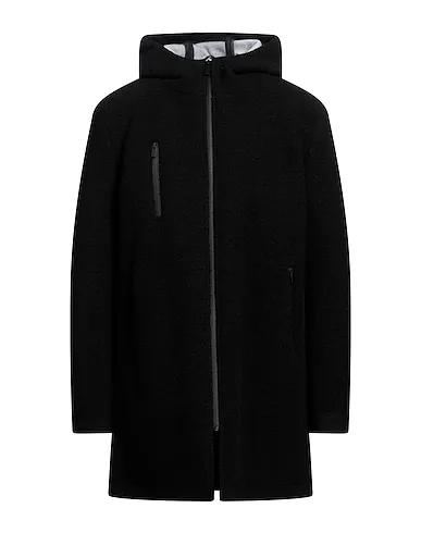 Black Bouclé Coat