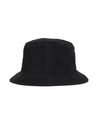 Black Bouclé Hat