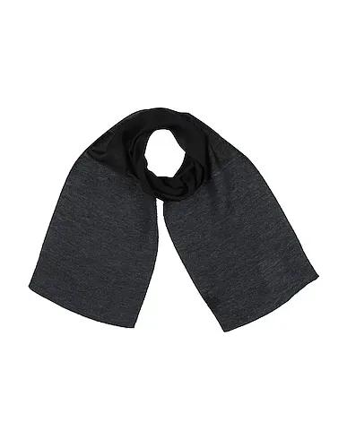 Black Bouclé Scarves and foulards