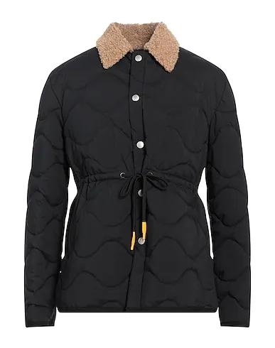 Black Bouclé Shell  jacket