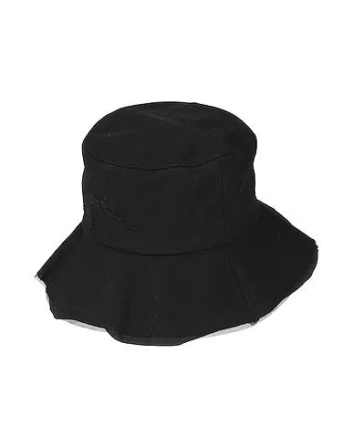 Black Canvas Hat
