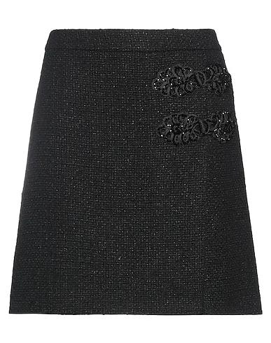 Black Canvas Mini skirt