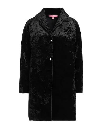 Black Chenille Full-length jacket