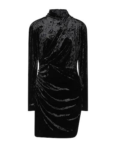 Black Chenille Short dress
