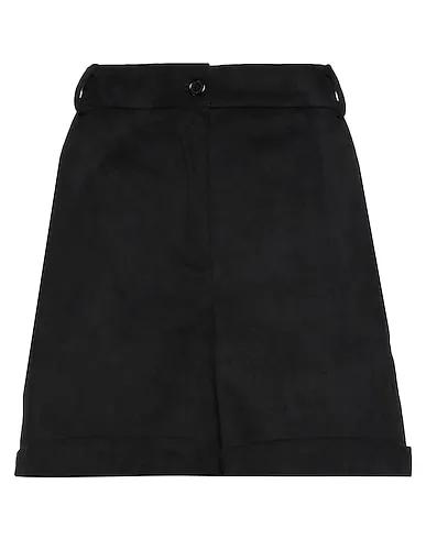 Black Chenille Shorts & Bermuda