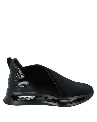 Black Chenille Sneakers
