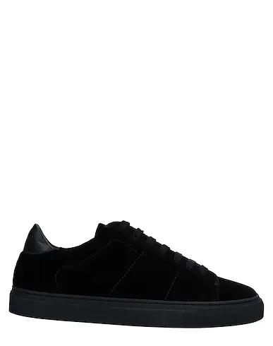 Black Chenille Sneakers